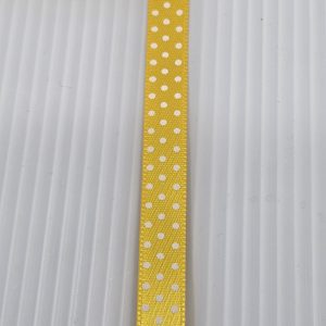 Nastro giallo puntinato