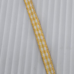 Natro a quadretti giallo