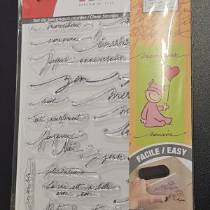 Timbri scritte in Silicone