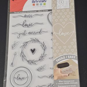 Timbri in silicone Scritte