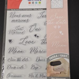 Scritte Timbri in silicone