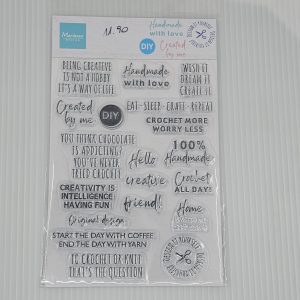 Timbri in Silicone Scritte