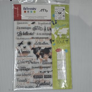 Timbri in Silicone Scritte viaggi