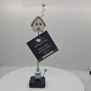 Porta foto in ceramica