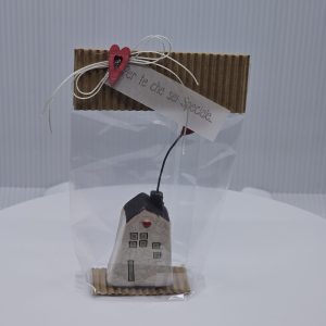 Mini casetta in ceramica