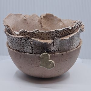 Ciotola multiuso in ceramica porta candela / svuota tasche / porta piantina