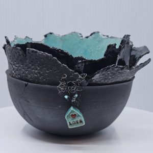 Ciotola multiuso in ceramica Portacandela, svuota tasche o porta piantine