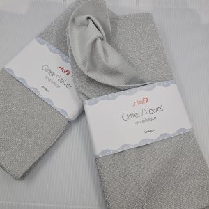 Stoffa Glitter doubleface