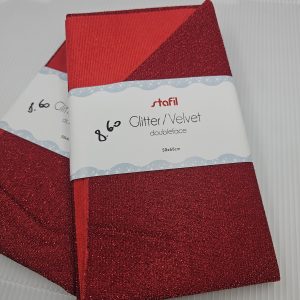 Tessuto Glitterato Doubleface