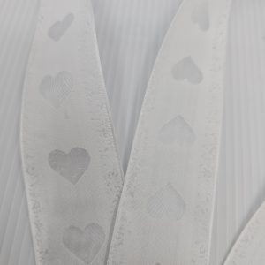 Nastro bianco con Cuori