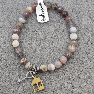 Braccialetto Agata del Botzwana