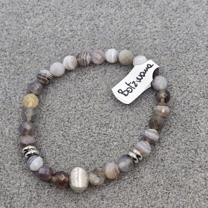 Braccialetto Agata del Botzwana