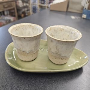 Piattino con 2 tazzine 90 ml